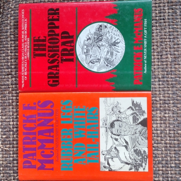PATRICK F McMANUS pair of books - Picture 1 of 2